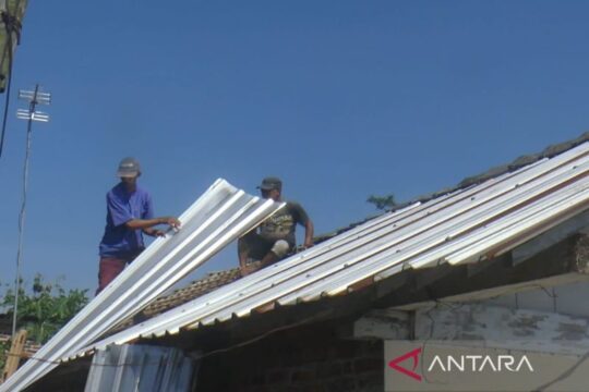 Angin Kencang Rusak 39 Rumah di Temanggung, Tidak Ada Korban Jiwa