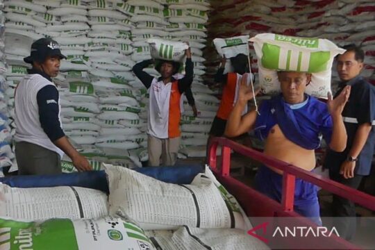 Penyerapan Pupuk Urea Bersubsidi di Temanggung Mencapai 55,14 Persen