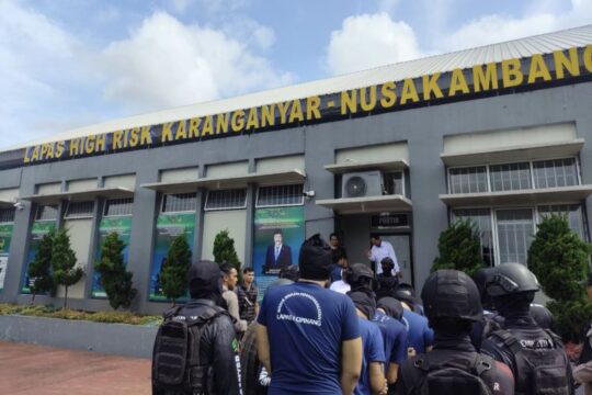 Enam Narapidana Berisiko Tinggi, Termasuk Ammar Zoni, Dipindahkan ke Nusakambangan