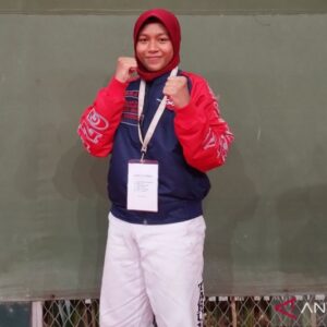 Kontingan Kalimantan Barat Raih Emas Perdana di Tarung Derajat Putri PON Bela Diri Kudus