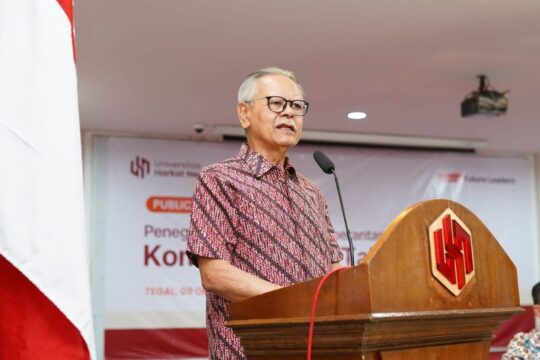 Kuliah Umum Penegakan Hukum dan Pemberantasan Korupsi di Universitas Harkat Negeri