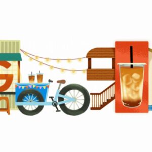 Google Doodle Rayakan Kopi Susu Gula Aren yang Spesial