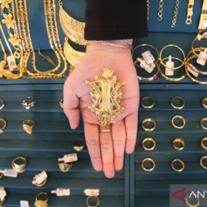 Harga Tiga Jenama Emas di Pegadaian Turun Secara Serentak