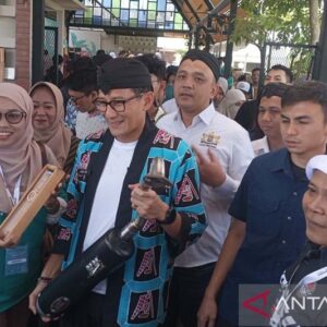 Sandiaga Apresiasi Knalpot Zero Desibel dari Purbalingga