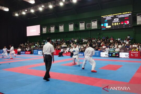 Jabar Memimpin Klasemen PON Bela Diri Kudus 2025