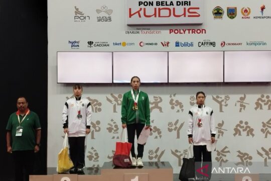 Jawa Timur Unggul Sementara di Medali Ju-Jitsu PON Bela Diri Kudus