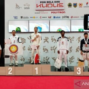 DKI Jakarta Puncaki Klasemen Medali PON Bela Diri Kudus