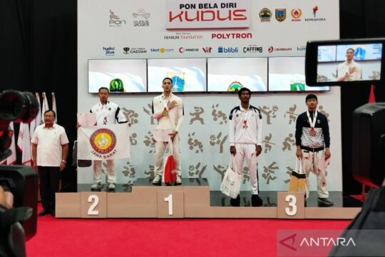 DKI Jakarta Puncaki Klasemen Medali PON Bela Diri Kudus