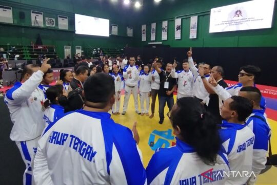 Jawa Tengah Dominasi Medali di Cabor Sambo PON Bela Diri Kudus 2025