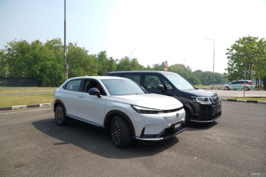 Uji Coba Kendaraan Ramah Lingkungan Honda: STEP WGN e:HEV dan e:N1