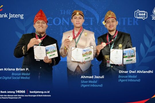 Prestasi Gemilang Bank Jateng di The Best Contact Center Indonesia 2025
