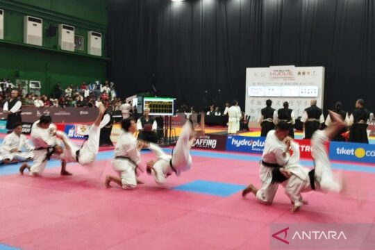 DKI Jakarta Dominasi Medali di Cabor Kempo PON Bela Diri Kudus 2025
