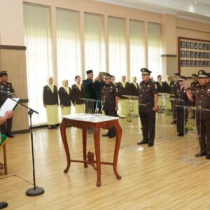 Pelantikan 23 Kajari di Jawa Tengah oleh Kajati