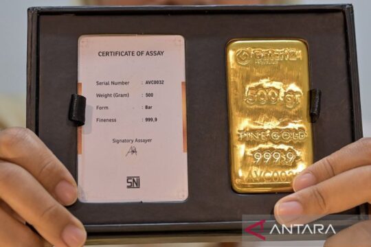 Harga Emas di Pegadaian Terus Menurun: Update Hari Ini