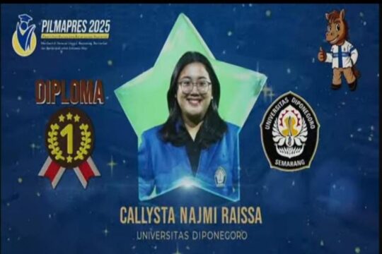 Callysta Najmi Raissa: Inspirasi dan Komitmen Undip dalam Pengembangan Mahasiswa Vokasi