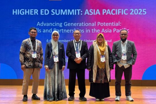 UMS Perluas Jaringan Global di QS Higher Ed Summit 2025