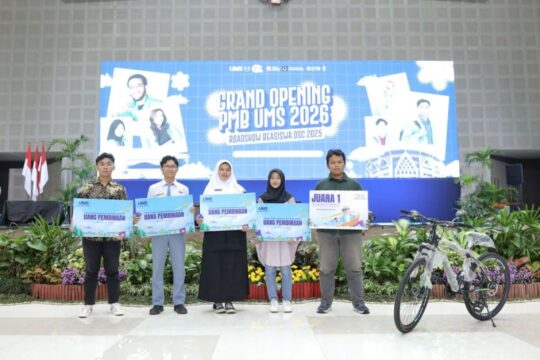 Antusiasme Ribuan Siswa SMA/SMK Se-Solo Raya di Roadshow Beasiswa OSC 2026 di UMS