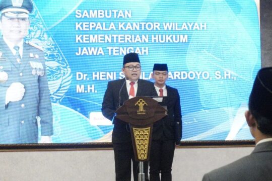 Peran Strategis Pembinaan dan Pengawasan Notaris oleh Kemenkum Jateng