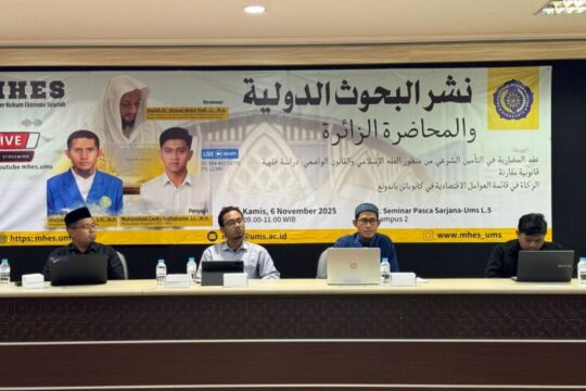 Diseminasi Riset Ekonomi Islam UMS Sesuai Standar OKI