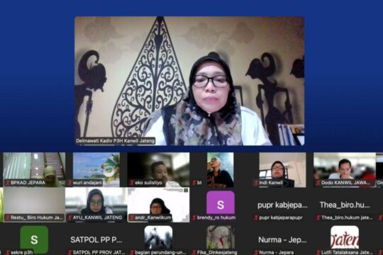 Harmonisasi Lima Rancangan Perda dan Pergub oleh Kemenkum Jateng