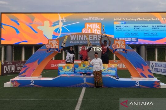 MI NU Banat Kudus Raih Gelar Juara Umum di Ajang Lomba Panahan Nasional 2025