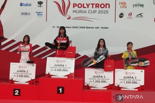 PB Djarum Raih Juara Umum di Polytron Muria Cup Sirnas C 2025