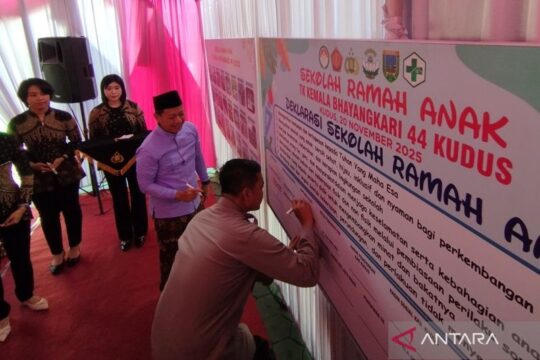 TK Bhayangkari 44 Kudus Deklarasi Sebagai Sekolah Ramah Anak
