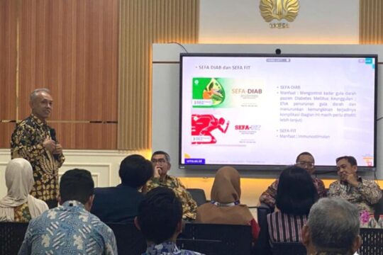 Rektor UMS Paparkan Konsep Perguruan Tinggi Berkelanjutan dalam Obat dan Pangan di KPPTI 2025