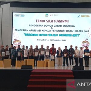 Bupati Banyumas Ajak Warga Perkuat Gerakan Donor Darah