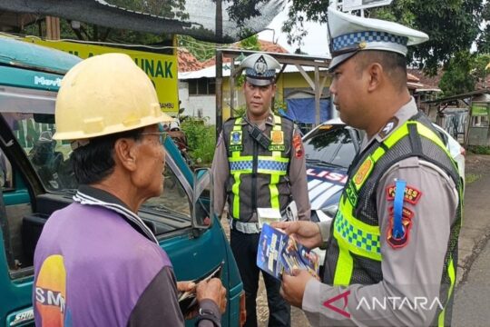 Polres Batang Jaring 376 Pelanggar dalam Operasi Zebra Candi 2025