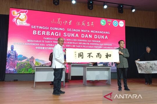 Pameran Kaligrafi China dan Arab di Banyumas: Kolaborasi Budaya yang Menakjubkan