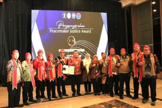 Peacemaker Justice Award 2025: Apresiasi untuk Kades dan Lurah Terbaik