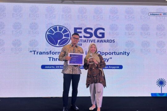 Prospect Institute Menjadi Outstanding ESG Consulting Partner di ESG Initiative Award 2025
