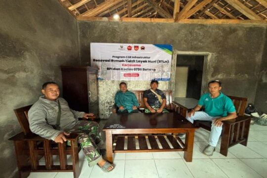 Bantuan Renovasi RTLH dari PLTU dan Kodim Batang: Membangun Rumah Layak Huni
