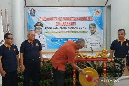 KONI Temanggung Tingkatkan Kualitas Atlet Melalui Training Center