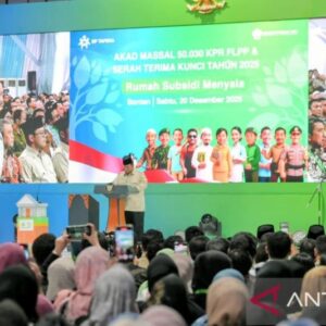 Bank bjb Perkuat Sektor Perumahan Lewat Akad Massal KPR FLPP
