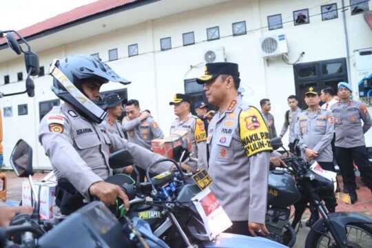 Polri Luncurkan Servis Motor Gratis untuk Korban Bencana di Sumatera