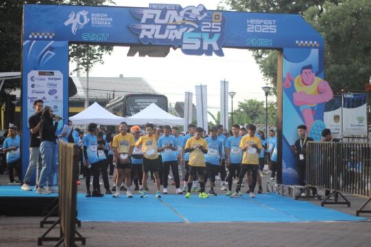 HES Fest Fun Run 2025: Meriahkan Milad ke-40 Prodi HES UMS