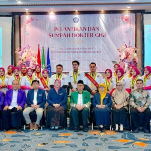 FKG UMS Kukuhkan 22 Dokter Gigi Baru dengan Kelulusan 100 Persen