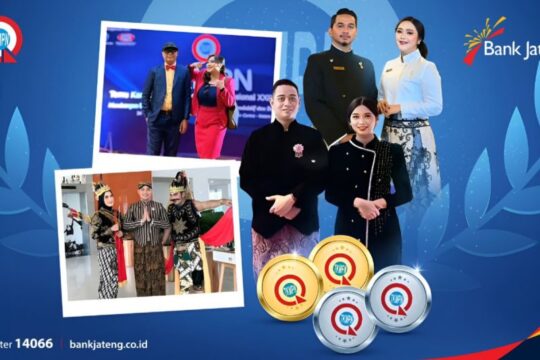 Bank Jateng Raih Dua Platinum dan Dua Gold Awards di TKMPN XXIX