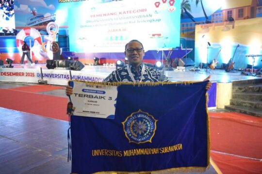 UMS Borong Tiga Penghargaan Nasional di Abdidaya Ormawa 2025