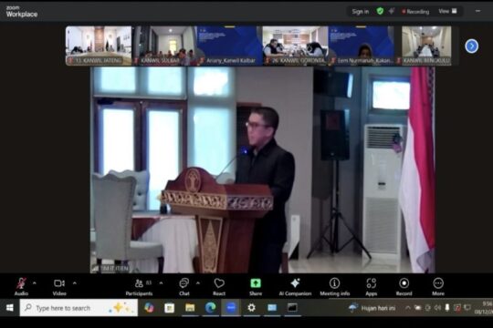 Kemenkum Jateng Hadiri Pembukaan Kegiatan Percepatan Tindak Lanjut Hasil Pemeriksaan BPK