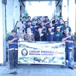 Undip Kirim Tim Relawan Kedua untuk Bantu Korban Bencana Alam di Sumatera