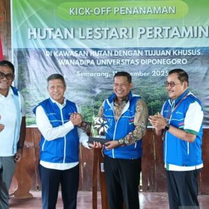 Pertamina dan Universitas Diponegoro Tanam 48.000 Pohon untuk Lingkungan