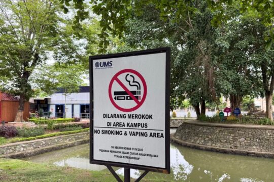 Peluncuran Kampus Bebas Asap Rokok di UMS: Langkah Menuju Lingkungan Sehat