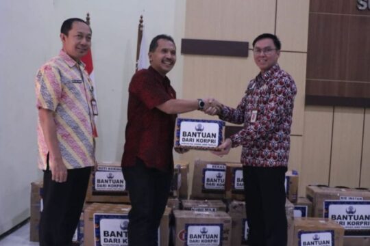 Korpri Jepara Serahkan Bantuan Logistik untuk Korban Banjir di Sumatera
