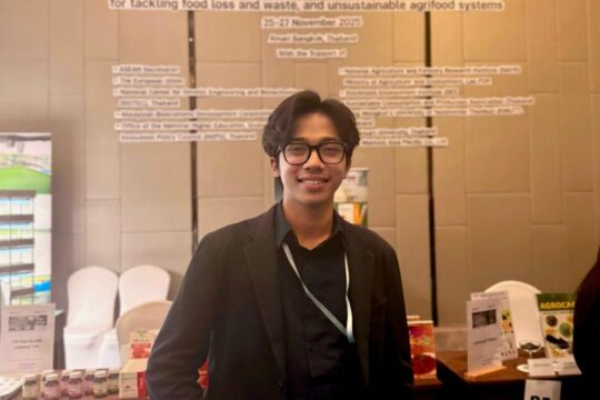 Kolaborasi UMS, UQ, dan Monash: Memperkenalkan Teh Herbal dan Teknologi VR di FAO-UN BIIF Thailand 2025
