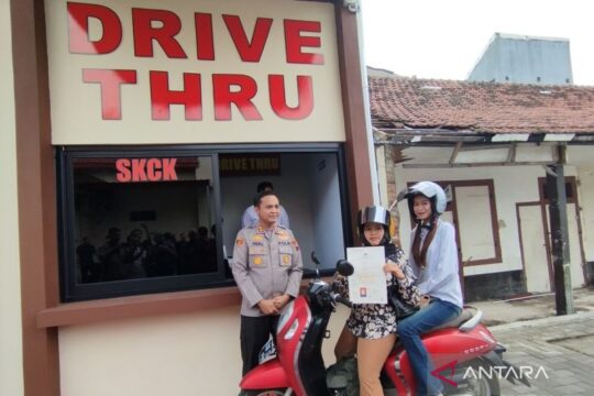 Layanan Drive Thru Pembuatan SKCK di Polres Kudus