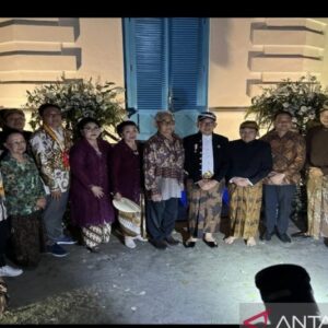 Peresmian Panggung Sanggabuwana Keraton Surakarta oleh Menteri Kebudayaan