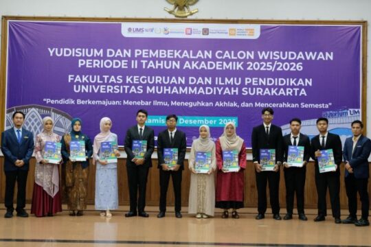 Yudisium dan Pembekalan Calon Wisudawan FKIP UMS